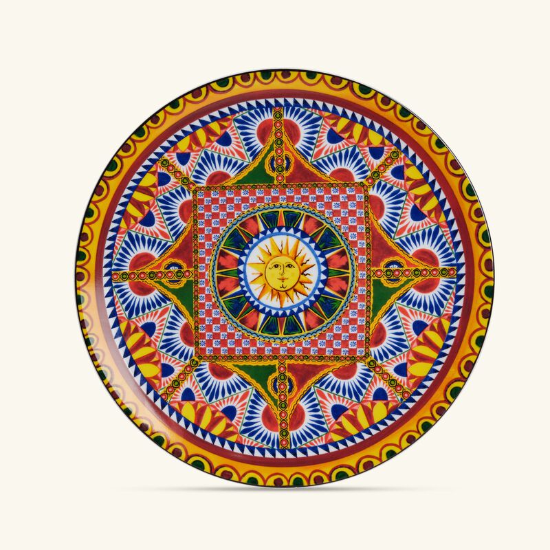 Carretto Charger Plate Round 31cm Set Of 2 dolce gabbana casa carretto charger plate round 31cm set of 2