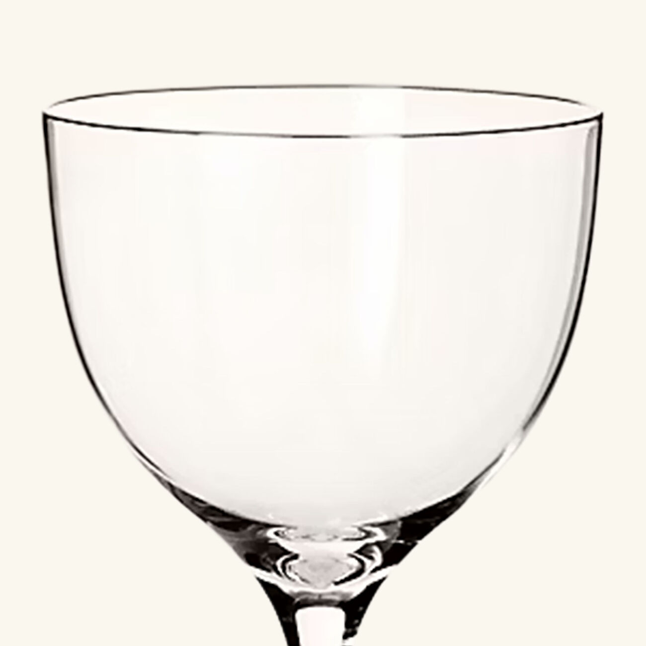 ralph lauren home norwood white wine glass clear
