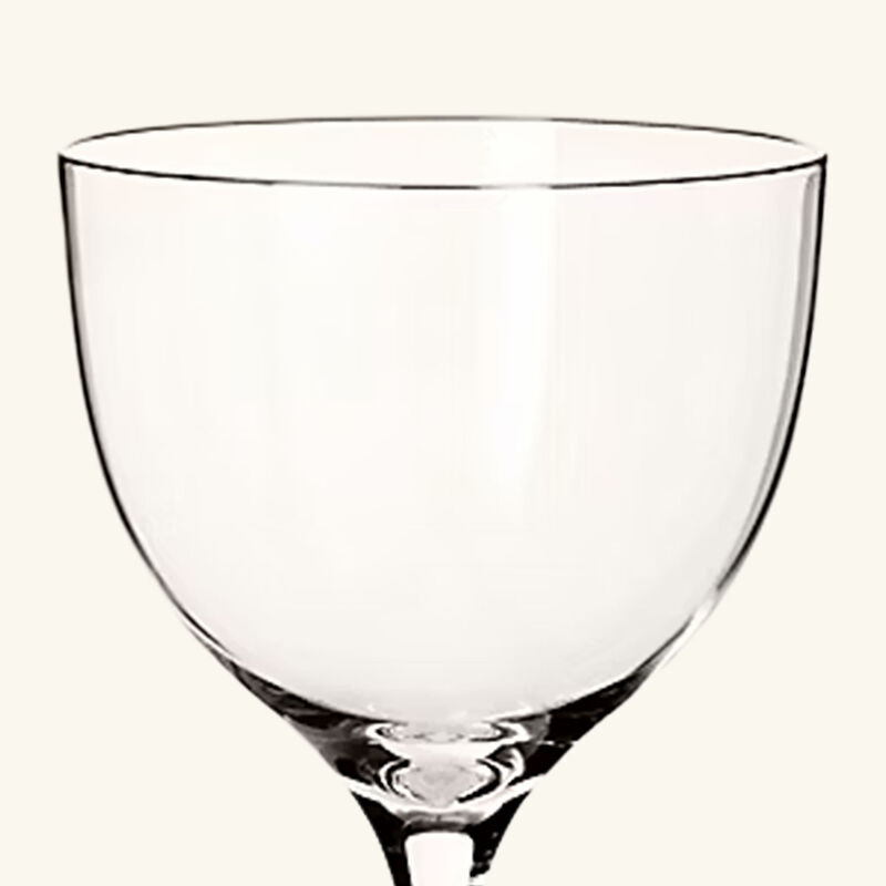 ralph lauren home norwood white wine glass clear