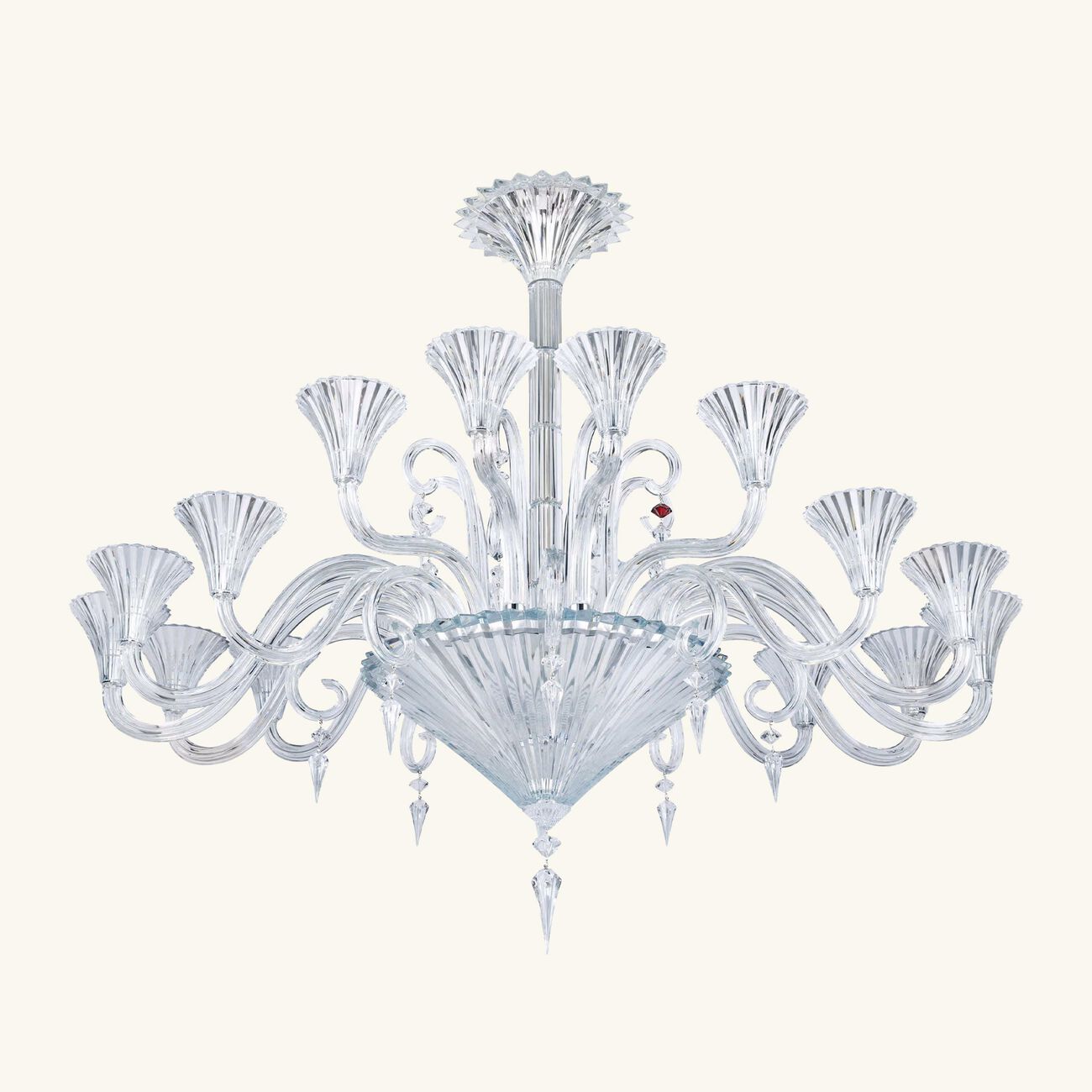 baccarat mille nuits chandelier oval 18 lights