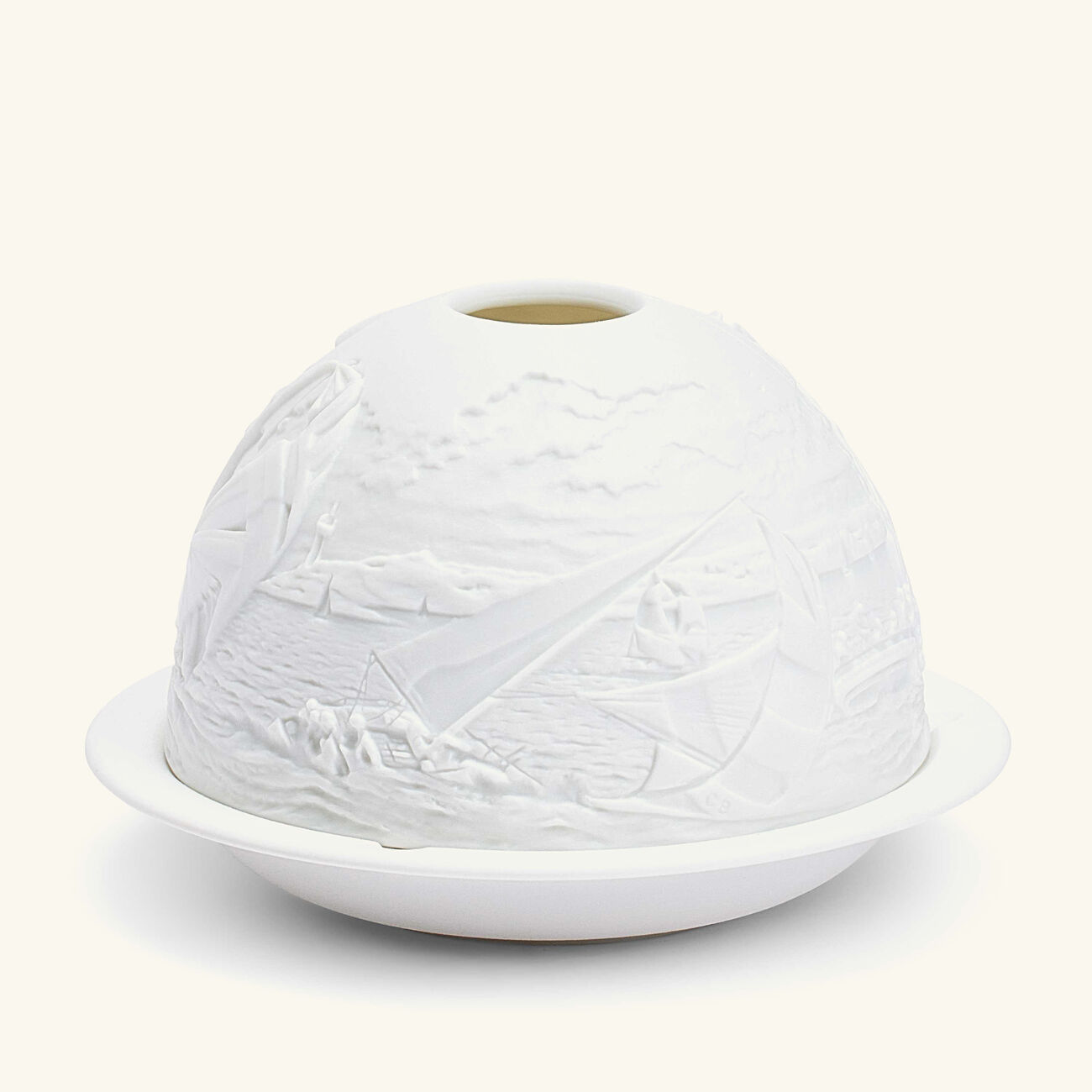 bernardaud sailboats lithophanie