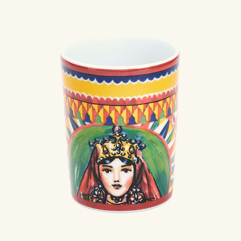 Carretto Drinking Glass Set Of 6 dolce gabbana casa carretto drinking glass set of 6