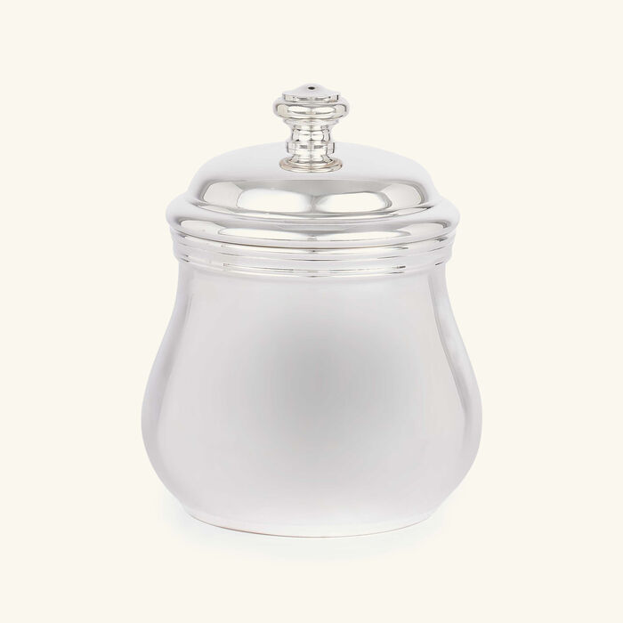 christofle albi sugar bowl silver plated