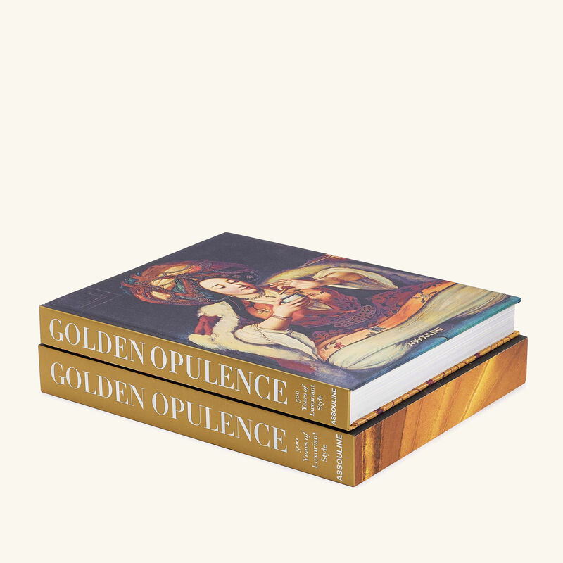 assouline golden opulence 500 years of luxuriant style book 38x30cm