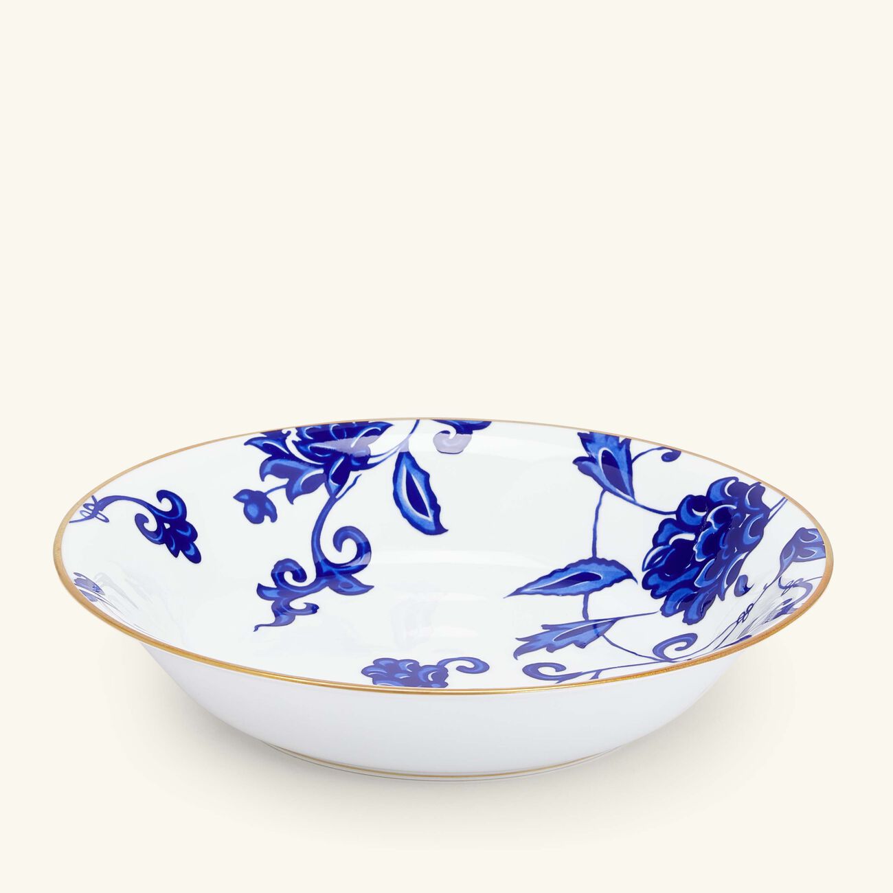bernardaud prince bleu serving bowl blue 24cm