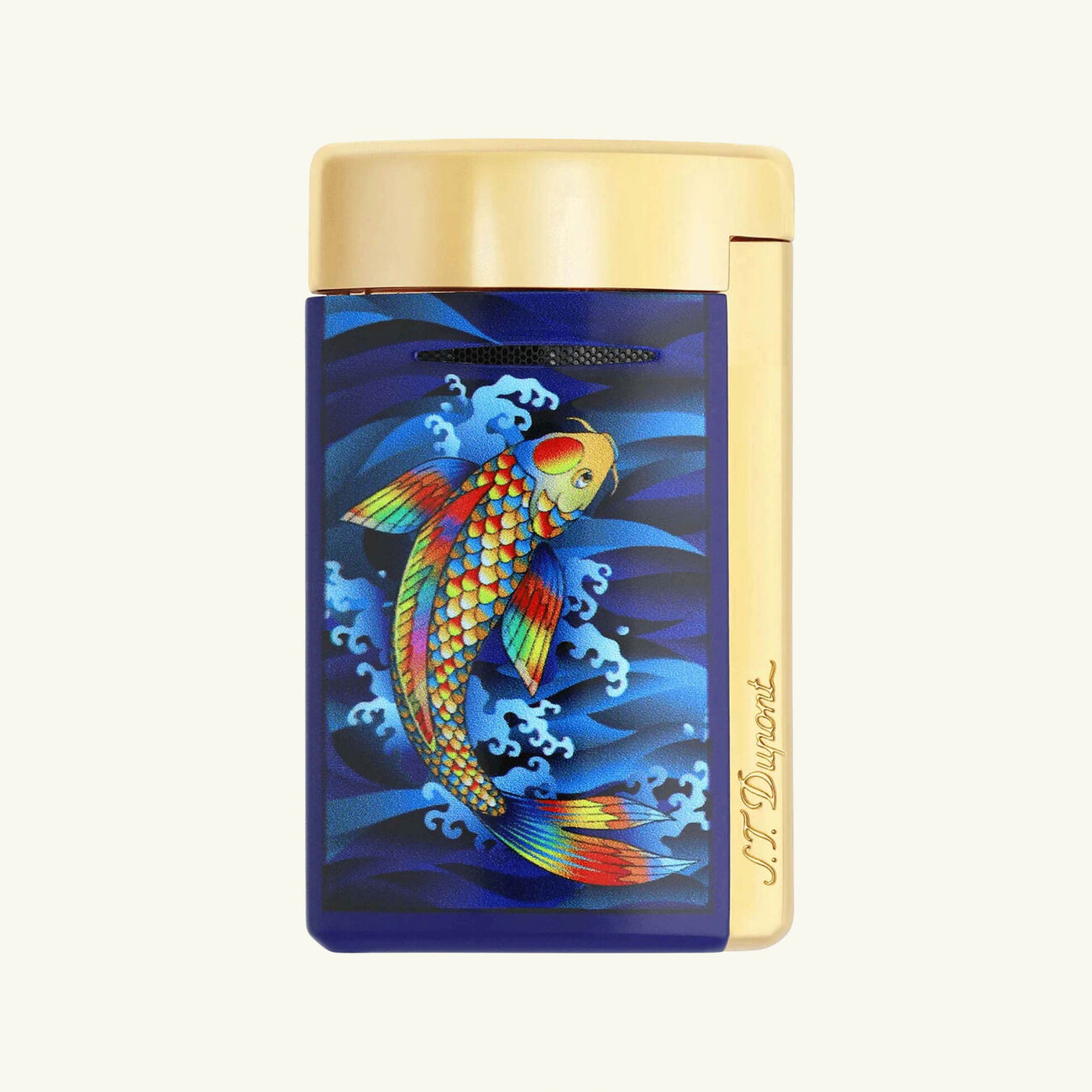 Minijet Koi Fish Lighter Blue st dupont minijet koi fish lighter blue