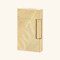 James Bond 007 Line 2 Gold Lighter اس تي دوبون james bond 007 line 2 gold lighter