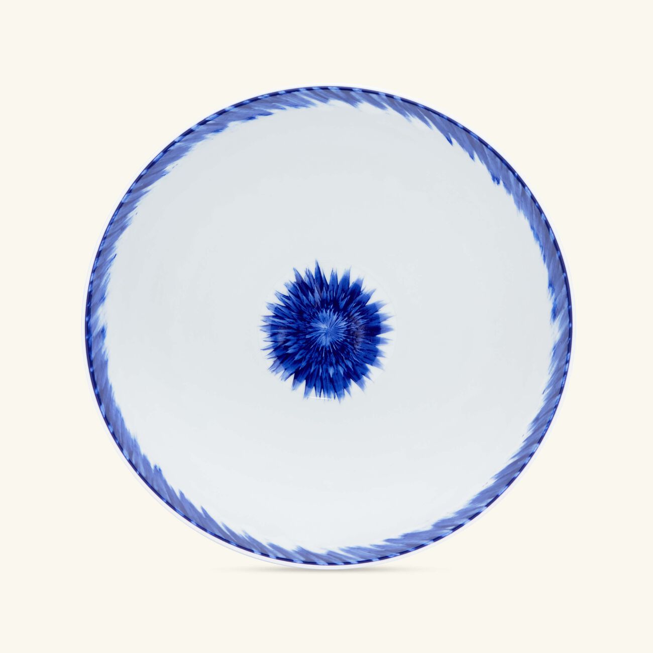 bernardaud in bloom deep salad bowl blue