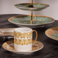 versace medusa rhapsody coffee cup white