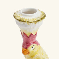 les ottomans parrot candle holder set of 2
