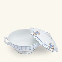 bernardaud brocante soup tureen blue