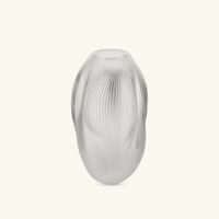 lalique alize vase medium clear