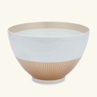 bernardaud sol fruit bowl gold 27cm