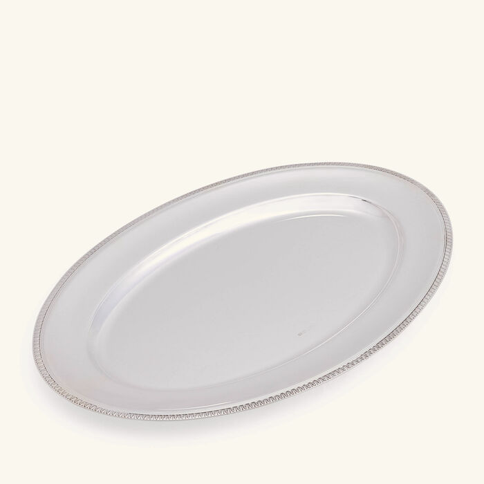 christofle malmaison serving platter oval silver plated 29cm