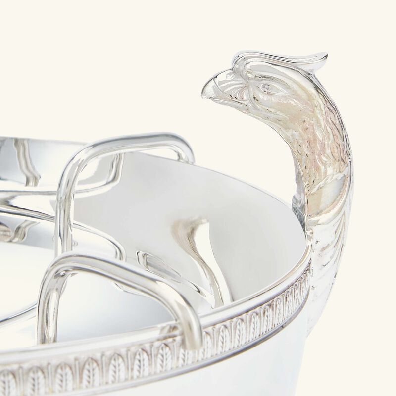 Malmaison Caviar Serving Set Silver Plated christofle malmaison caviar serving set silver plated