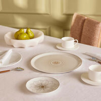 christofle malmaison imp riale pie dish round gold 32cm