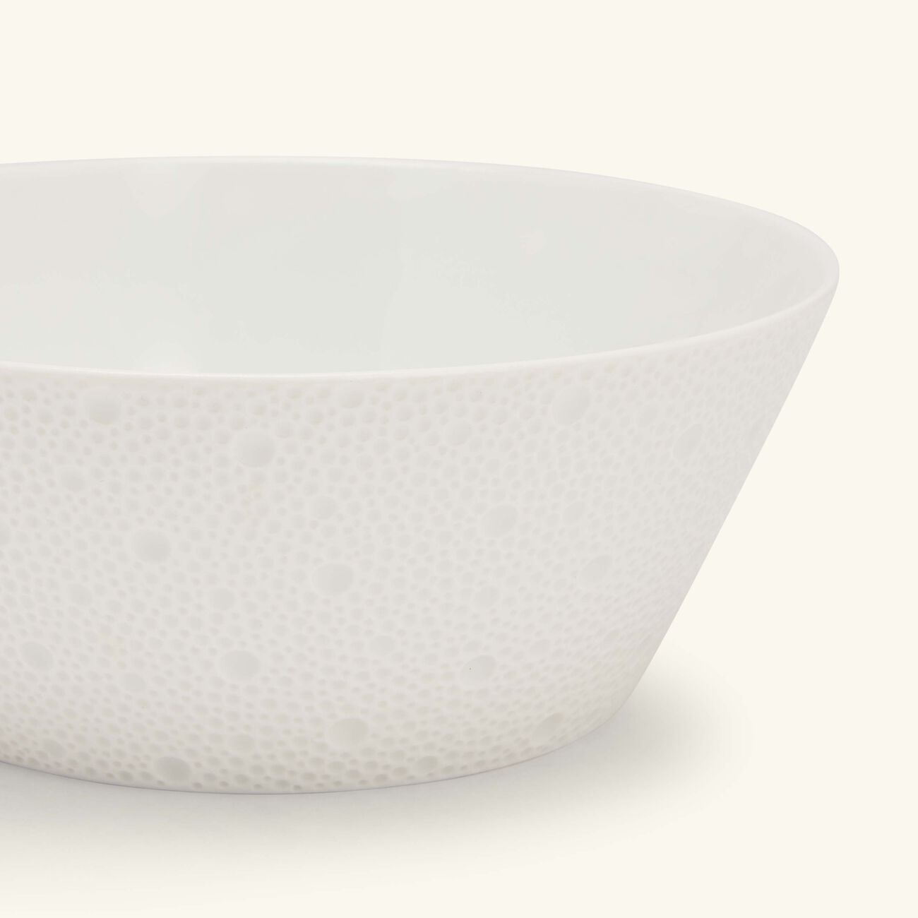 Ecume Salad Bowl White 20cm bernardaud ecume salad bowl white 20cm
