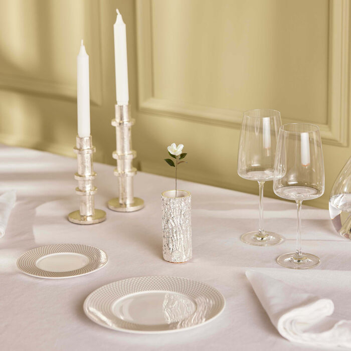 christofle s ve d argent vase mini silver plated