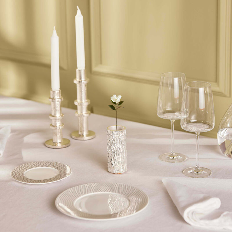 christofle s ve d argent vase mini silver plated