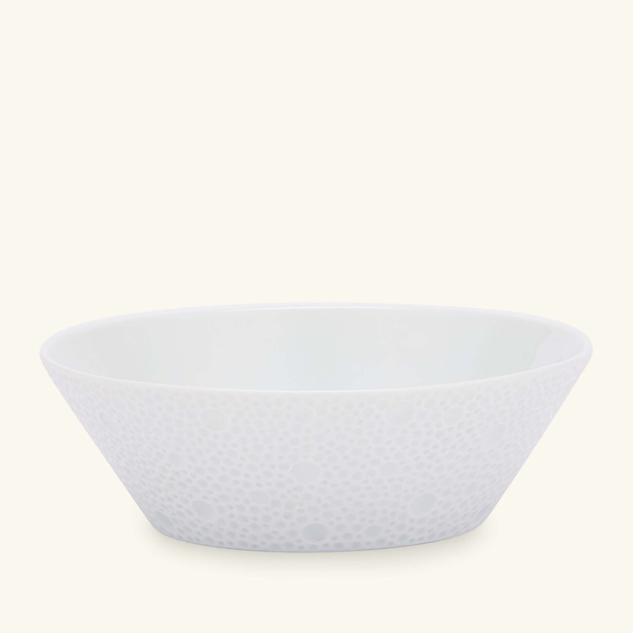 bernardaud ecume candy dish white