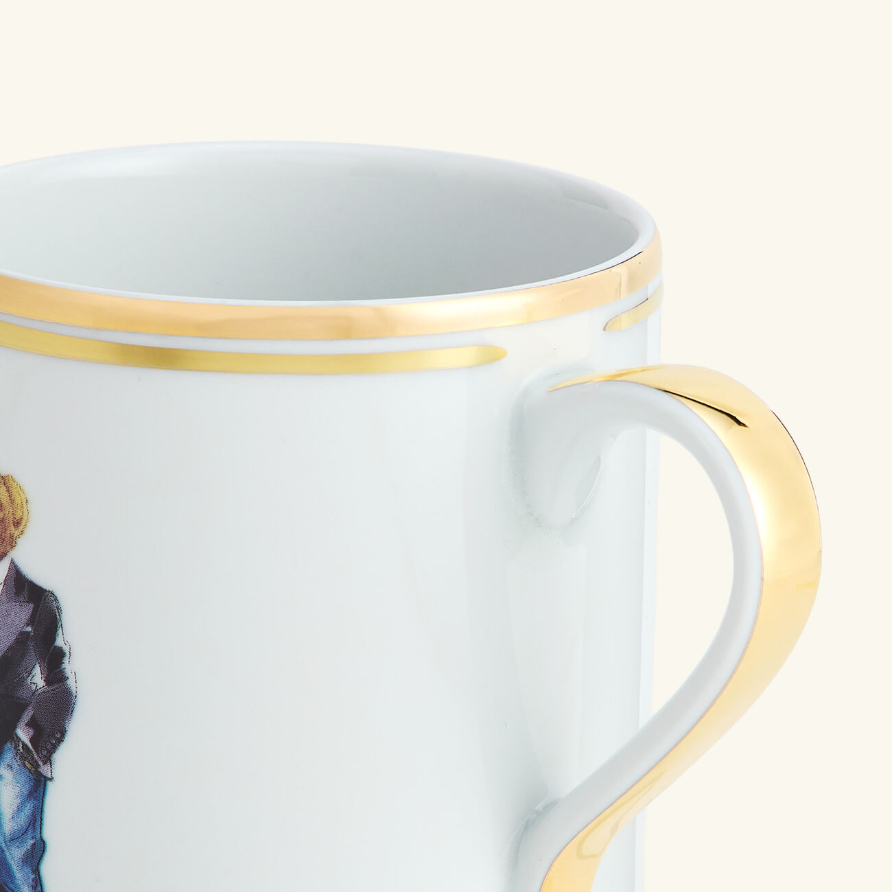 Wilshire Tux Bear Mug White Set of 4 ralph lauren home wilshire tux bear mug white set of 4