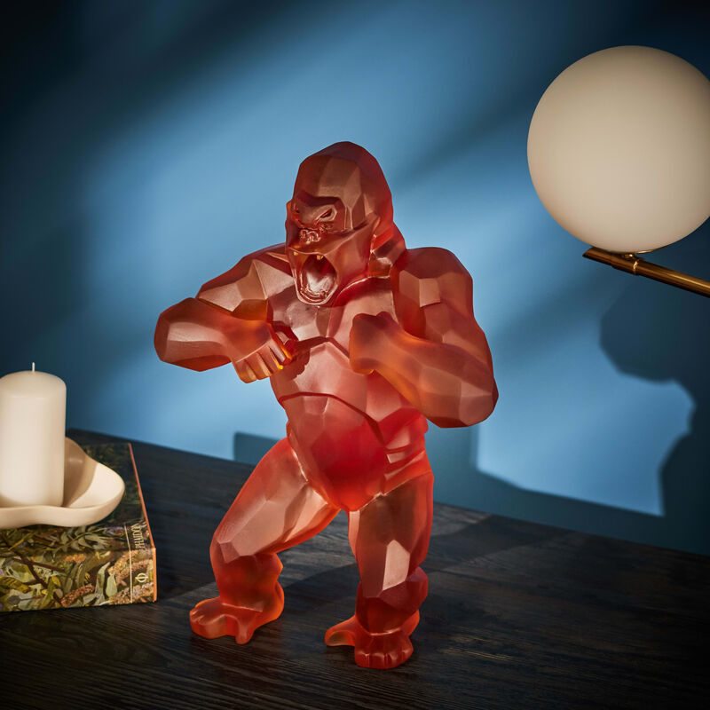 Wild Kong Sculpture Large Orange daum wild kong sculpture large orange