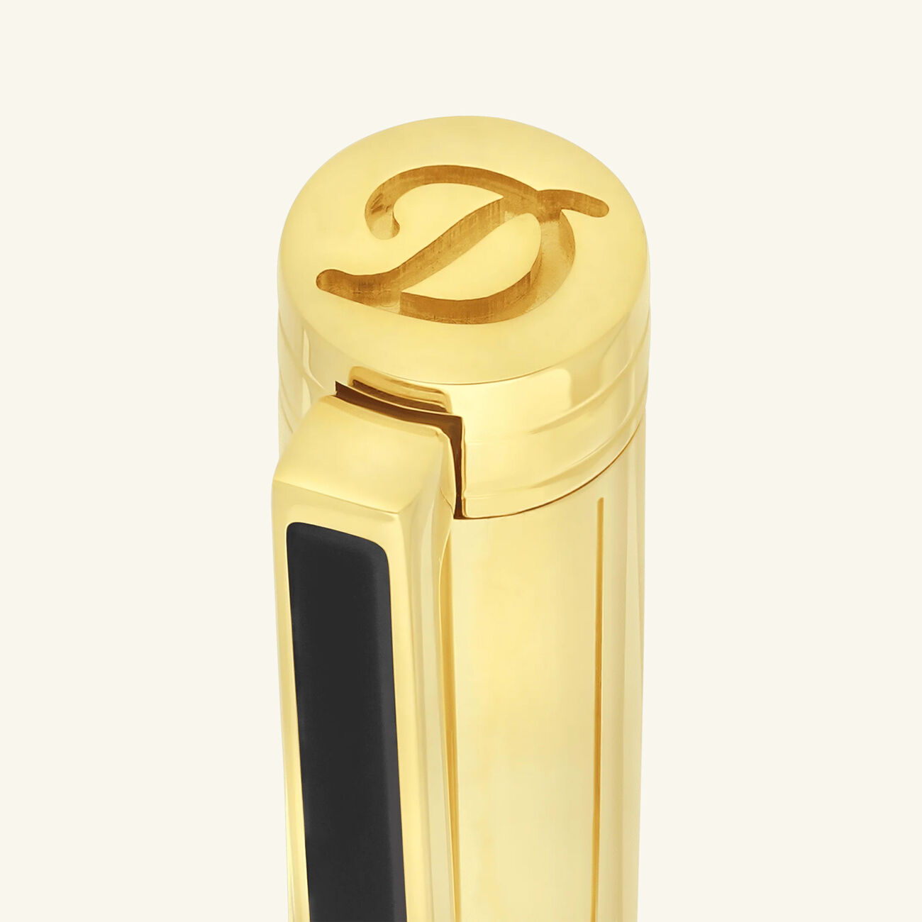 اس تي دوبون قلم الحبر الجاف  بولبوينت  كلاسيك باللون الأسود