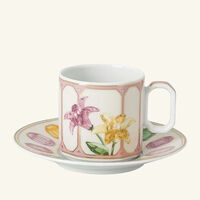 Idyllia Espresso Cup & Saucer Marshmallow rosenthal idyllia espresso cup saucer marshmallow