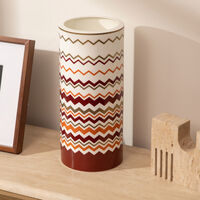 missoni home iconic vase round large multicolor