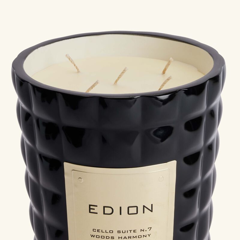 edion cello suite no 7 wood harmony nero scented candle 2 5kg