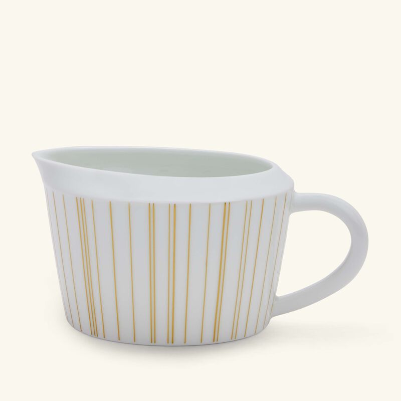 bernardaud sol gravy boat gold