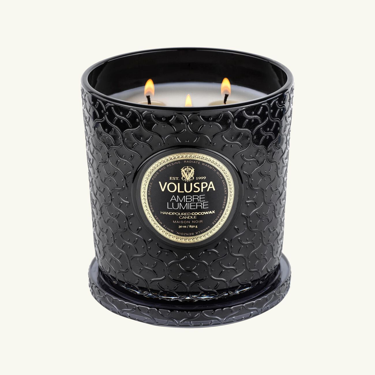voluspa ambre lumiere candle