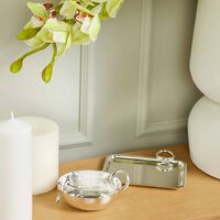 christofle vertigo serving bowl silver plated 14cm