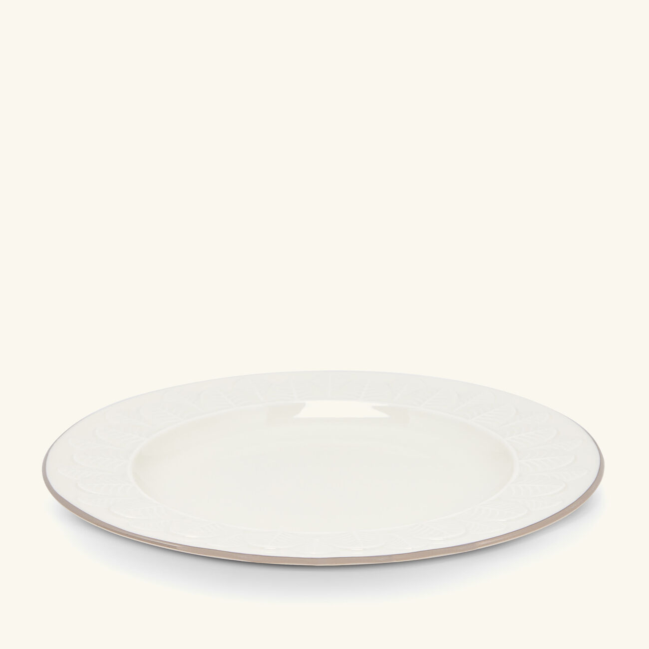 villari peacock bread plate white 17cm