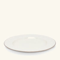 villari peacock bread plate white 17cm