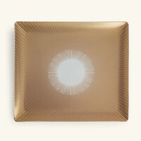 bernardaud sol serving bowl gold 24cm