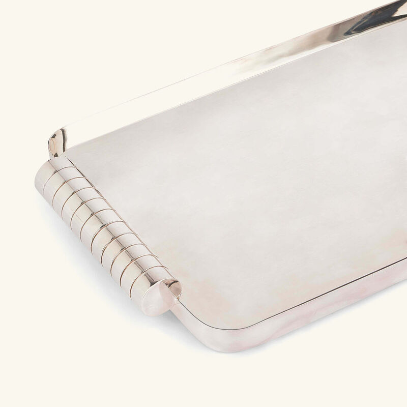 Montgomery Oblong Serving Tray Rectangular Large Silver Plated ralph lauren home montgomery oblong serving tray rectangular large silver plated