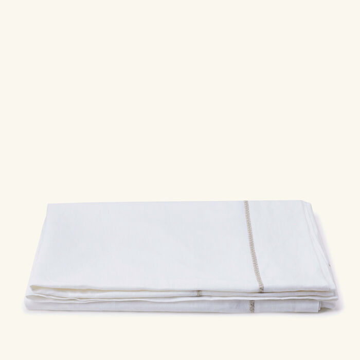 catherine denoual rosely table cloth white