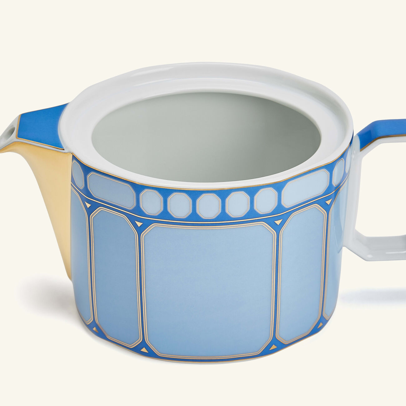 rosenthal signum azure tea pot blue