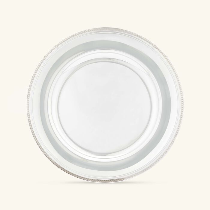 christofle malmaison serving platter round silver plated 40cm