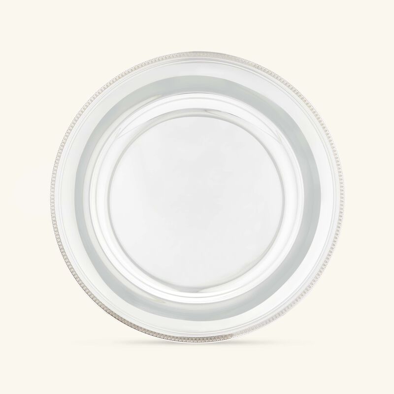 Malmaison Serving Platter Round Silver Plated 40cm christofle malmaison serving platter round silver plated 40cm