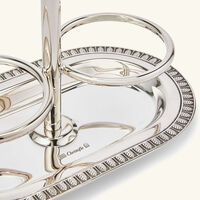 christofle malmaison oil vinegar cruet silver plated