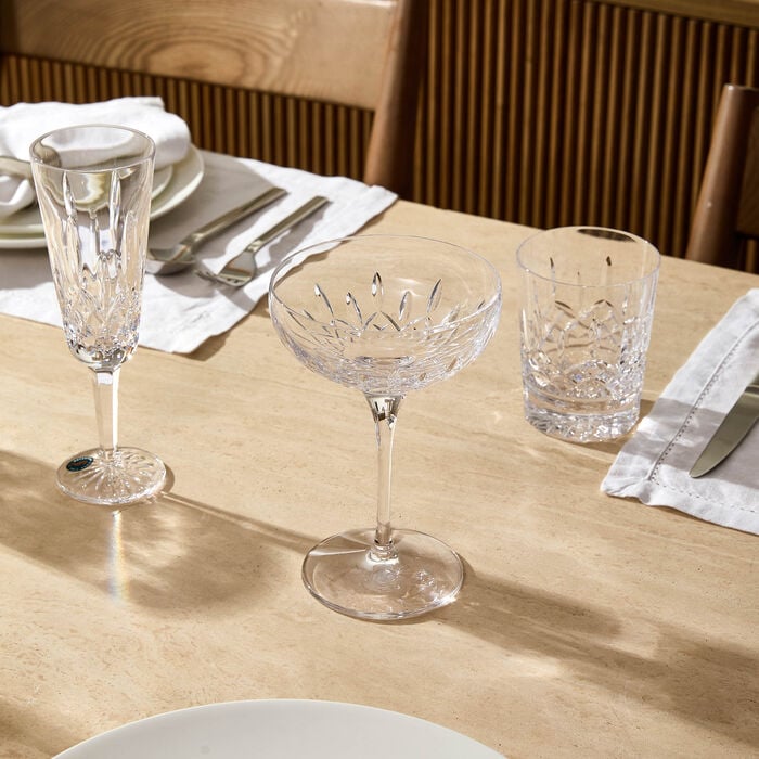 waterford lismore essence champagne glass set of 2