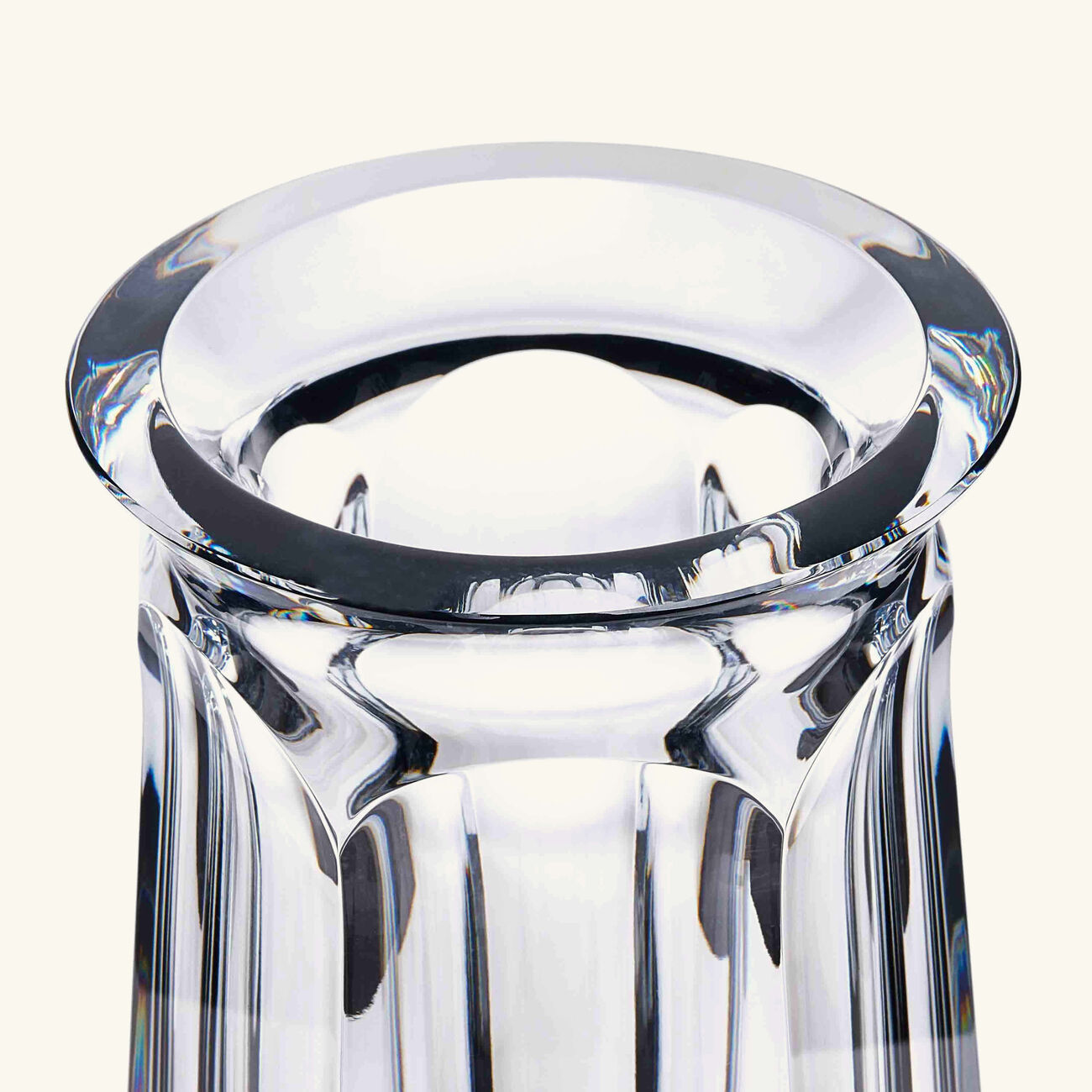 baccarat harcourt talleyrand minence grise vase medium clear