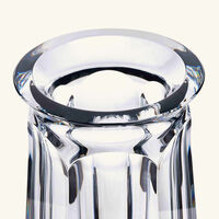 baccarat harcourt talleyrand minence grise vase medium clear