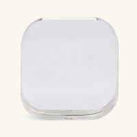 christofle k t serving tray square small silver plated