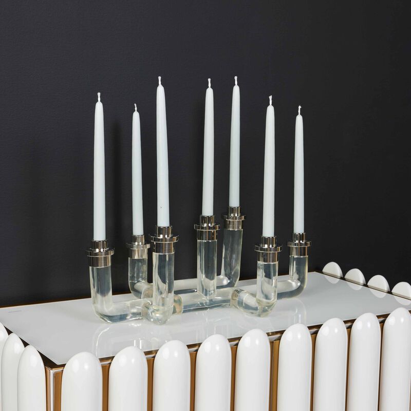 Pompidou Candelabra Clear jonathan adler pompidou candelabra clear