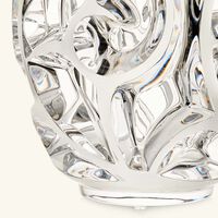 lalique tourbillons vase small clear