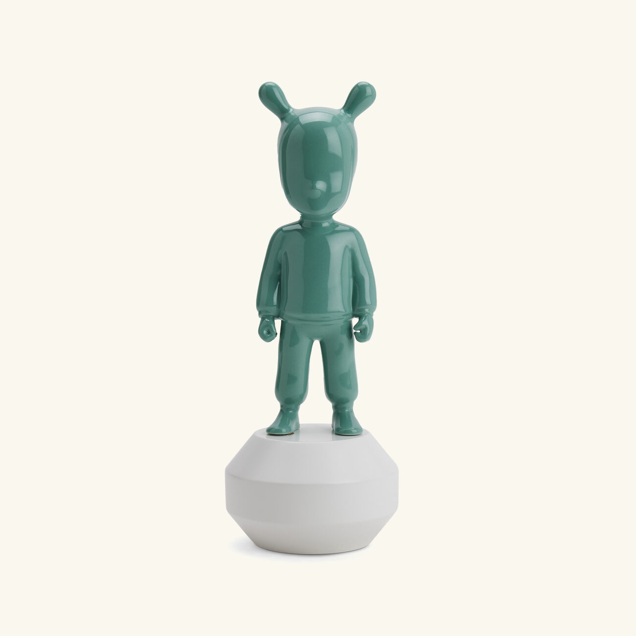 lladro the guest figurine small green