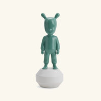 lladro the guest figurine small green